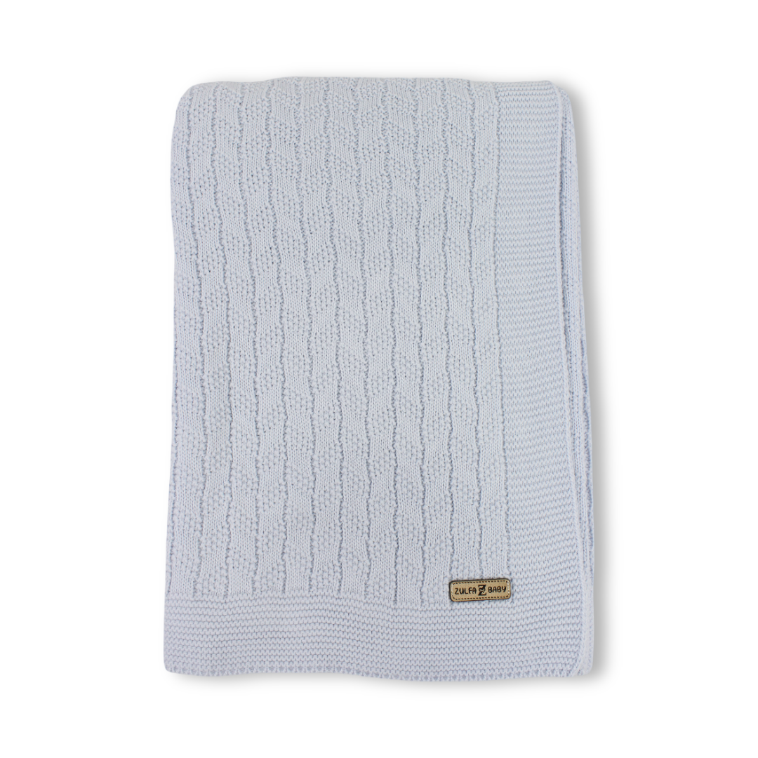 Unisex Baby Knitted Blanket – Assorted Colors