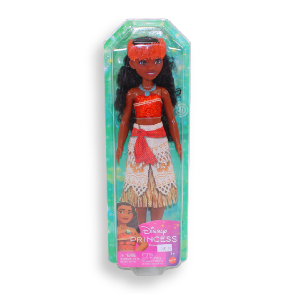 Mattel Disney Princess Moana Doll With Sparkling Fashion & Accessories, Inspired By Disney Movie