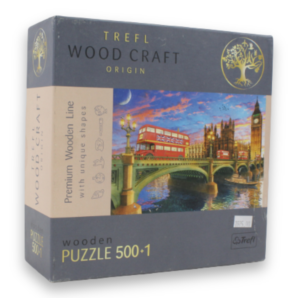 500+1-Piece Wooden Jigsaw Puzzle