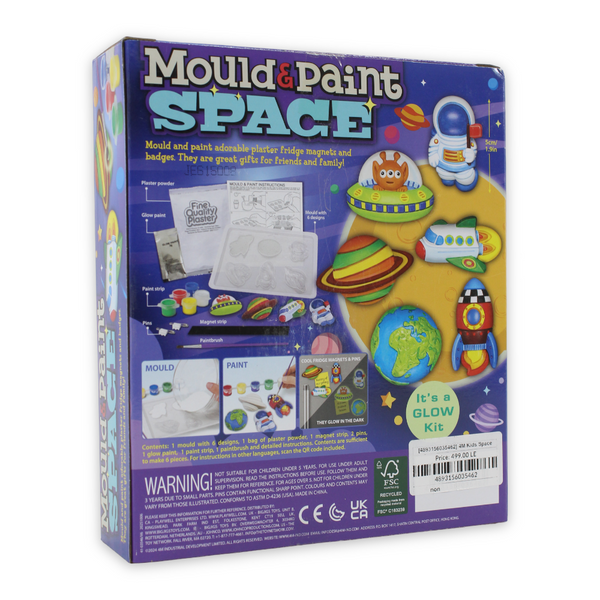 4M Space Plaster Shapes Kit