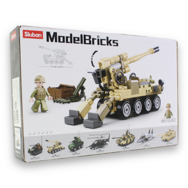 Model Bricks Bobcat 8x8 All-Terrain Assault Vehicle – 159 Pieces