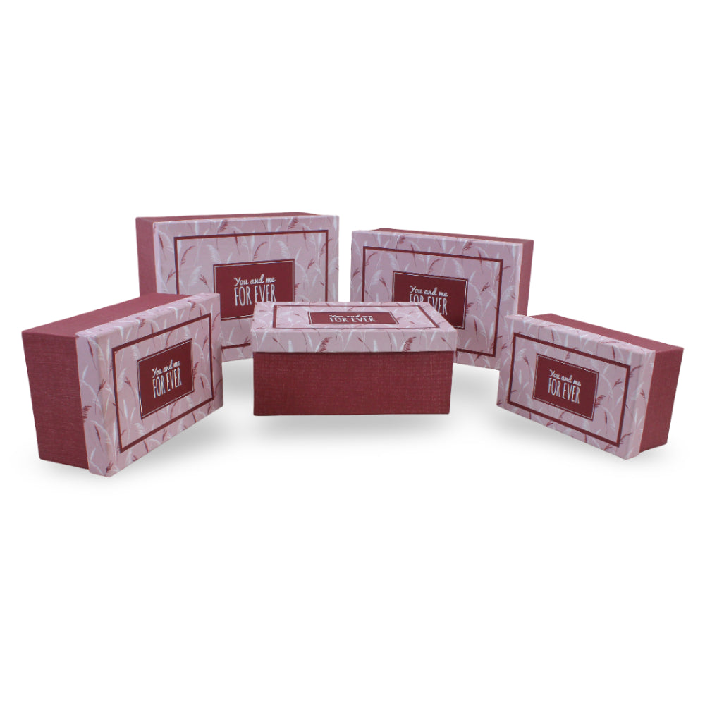 Rectangular Gift Box – “Forever” Design, Size No. 2