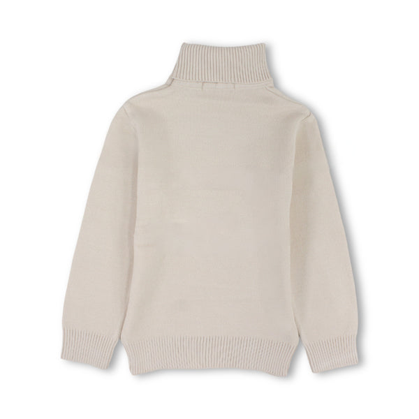 Girls Cotton Long-Sleeved High Collar Undershirt