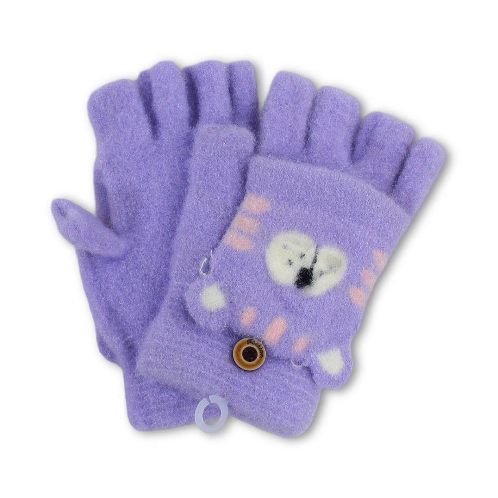 Girls Winter Gloves – Purple