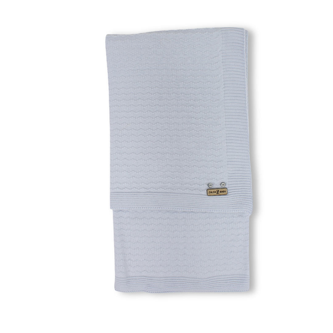 Unisex Baby Knitted Blanket – Assorted Colors