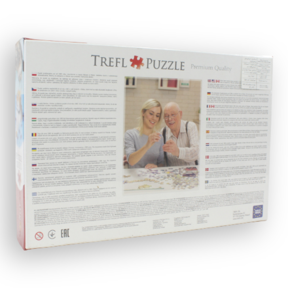 Trefl 1000-Piece Jigsaw Puzzle – Happy Cats