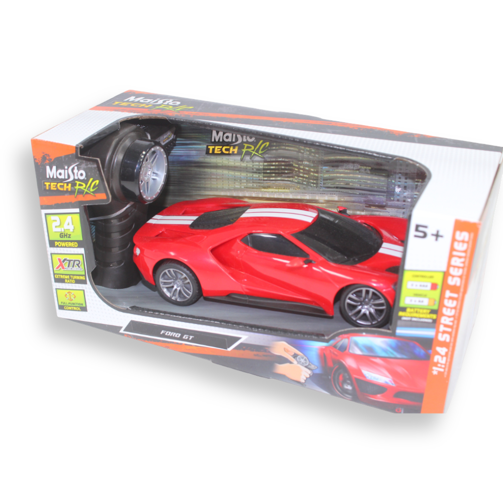 1:24 Radio Control Vehicle (2.4GHz Version) ~ Ford GT – Red