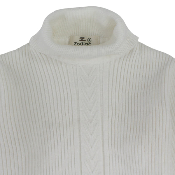 Girls Knitted Long-Sleeved Dress