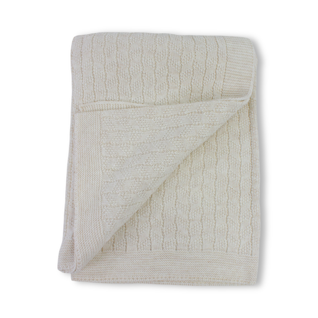 Unisex Baby Knitted Blanket – Assorted Colors