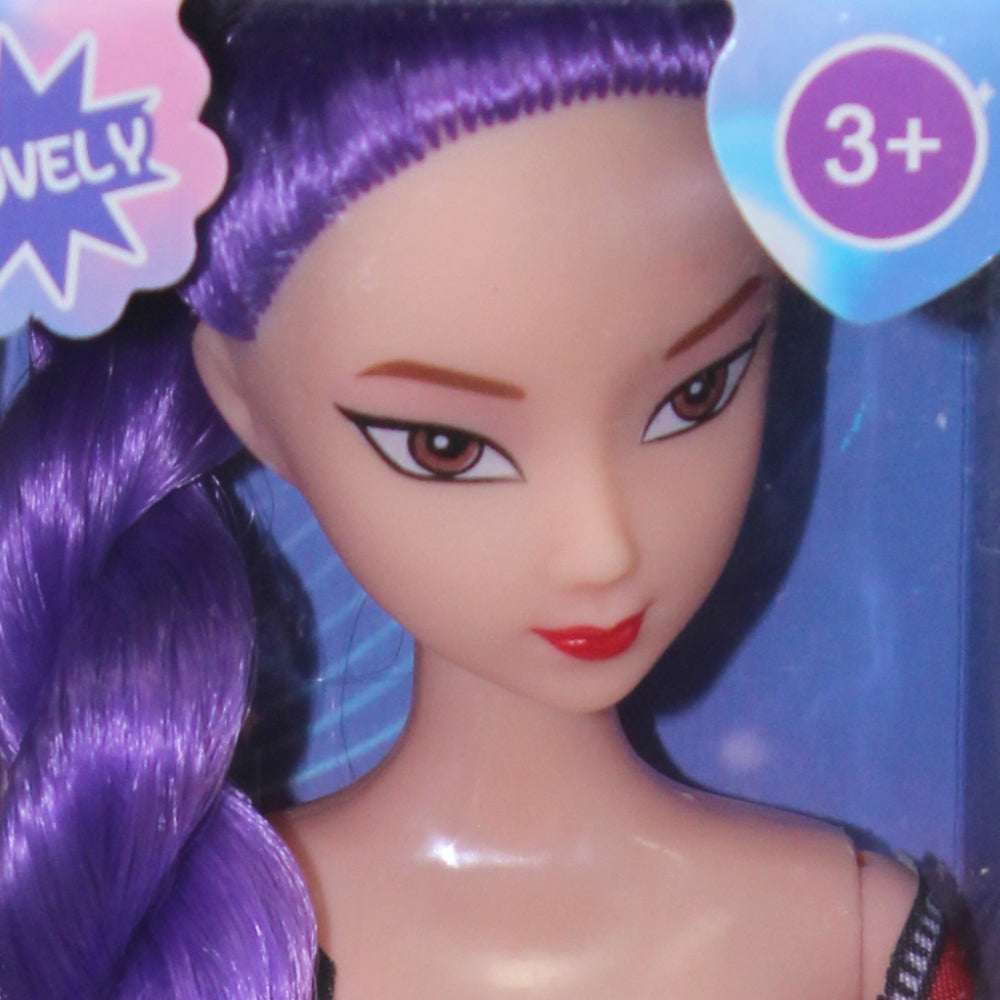 LM003A 11.5“ K-Pop Demon Hunters Dolls – Purple