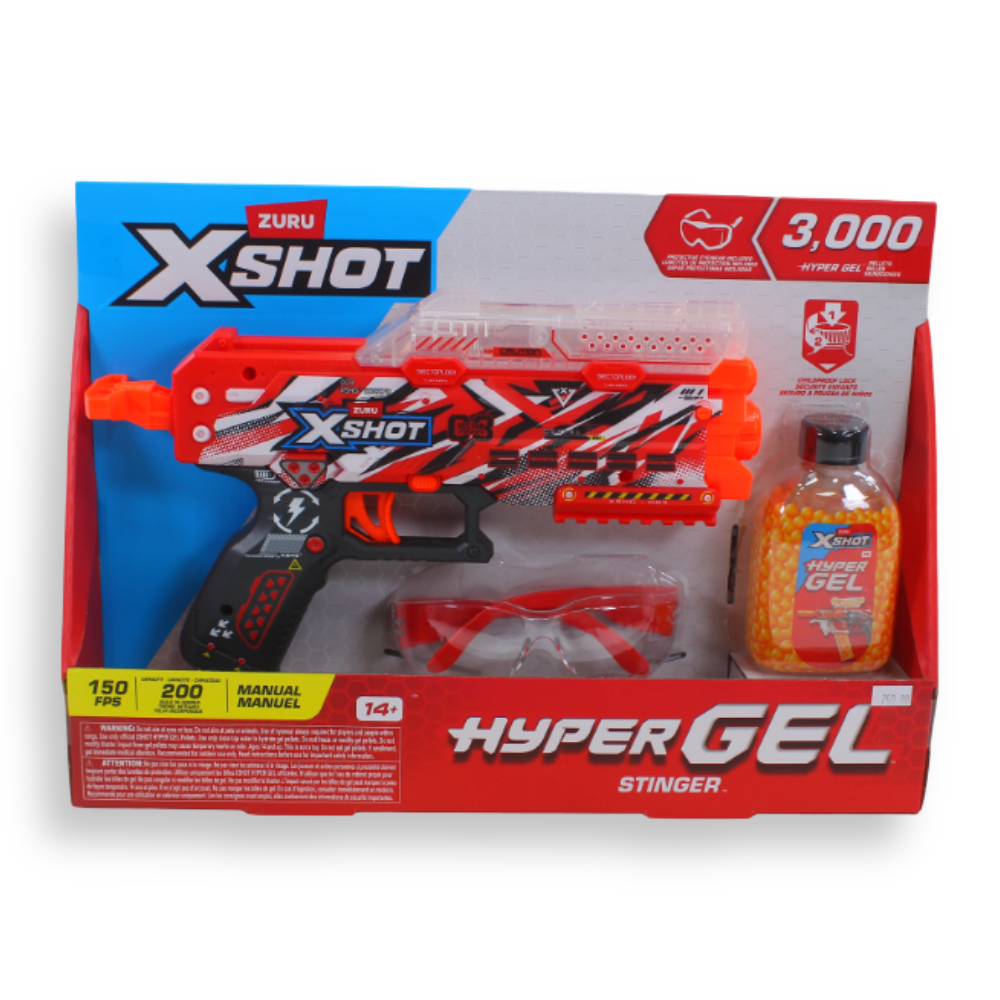 ZURU - X-Shot - Hyper Gel Stinger (3000 Gellets)