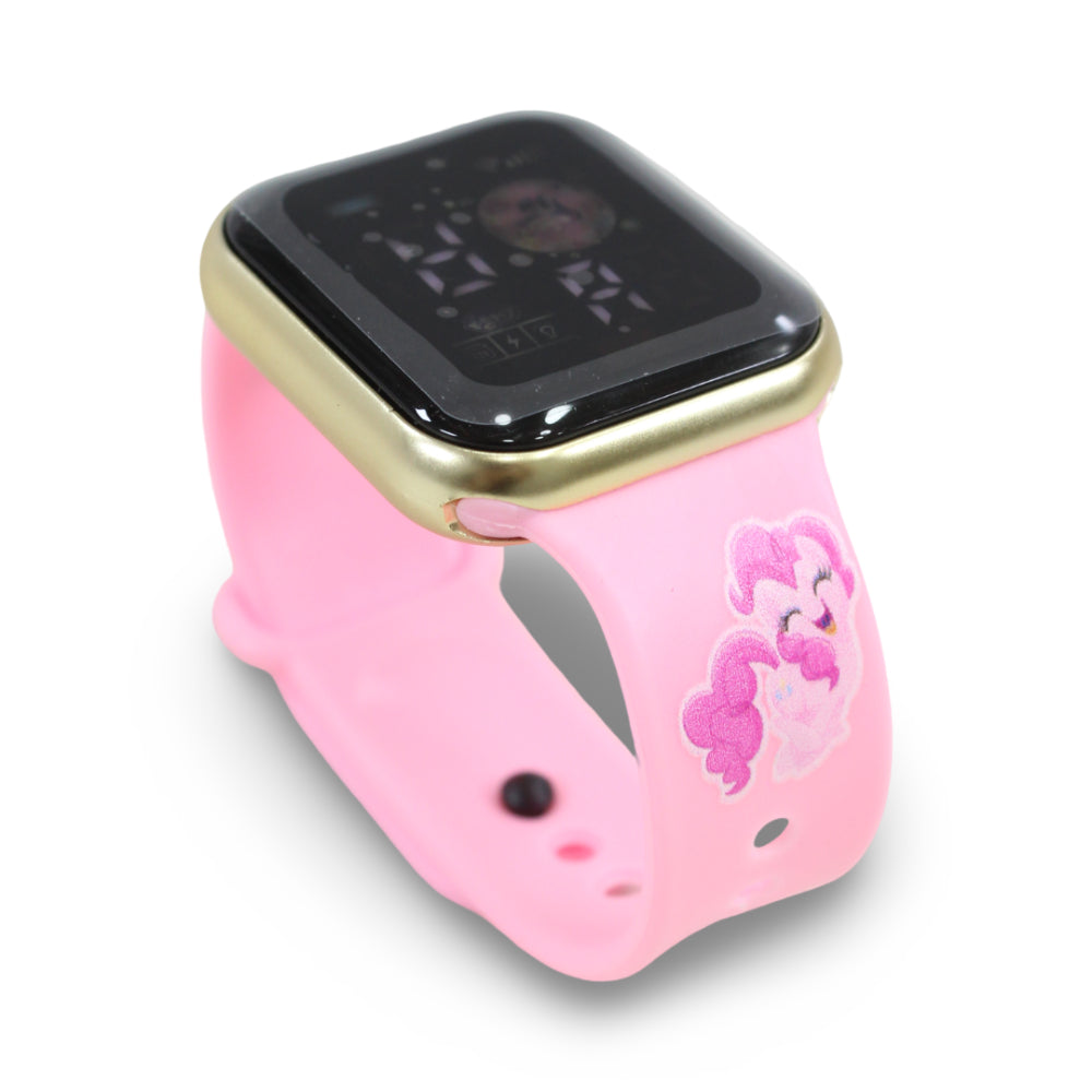 LED Touch Electronic Watch SQUARE(12Pcs/PDQ) – Pink Unicorn