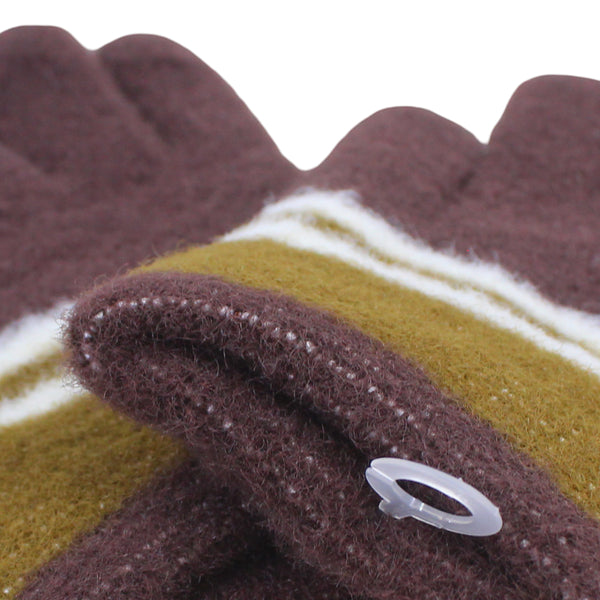Girls Winter Gloves – Brown
