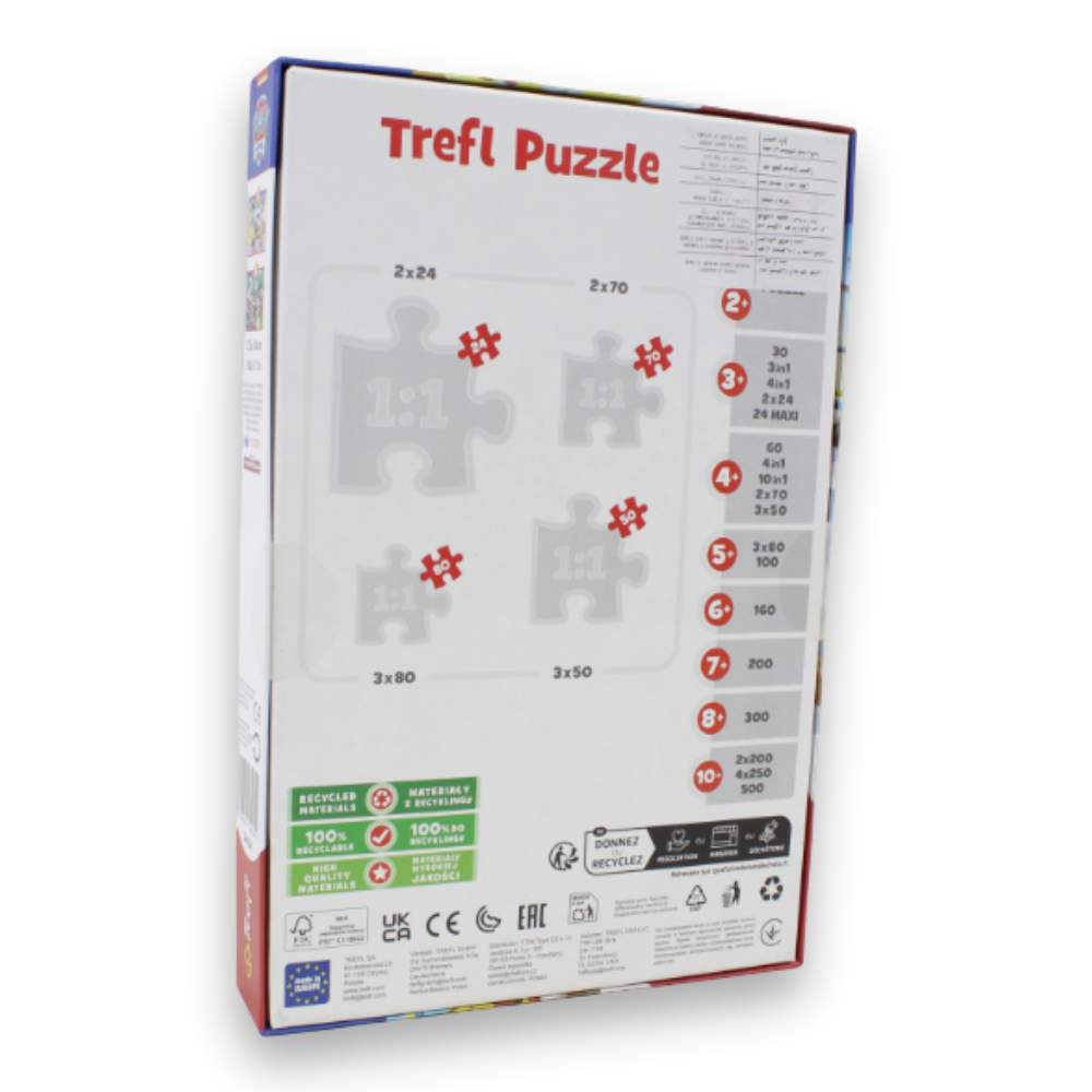 2 x 24-Piece Kids’ Jigsaw Puzzle Set