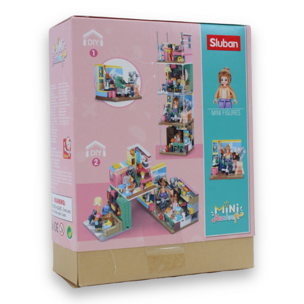 Sluban Mini Handcraft Study Room Building Set – 216 Pieces