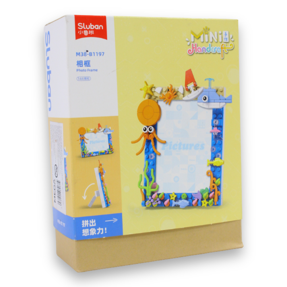 Mini Handcraft Photo Frame Building Set – 144 Pieces