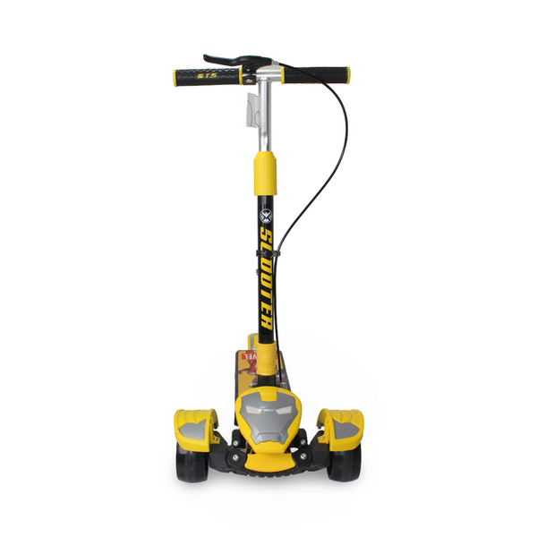 Kids Iron Man Light-up Scooter With Sound