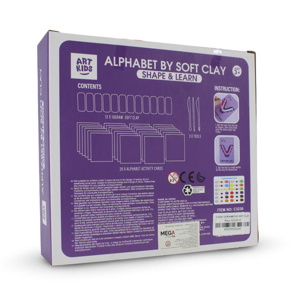 Alphabet By Soft Clay