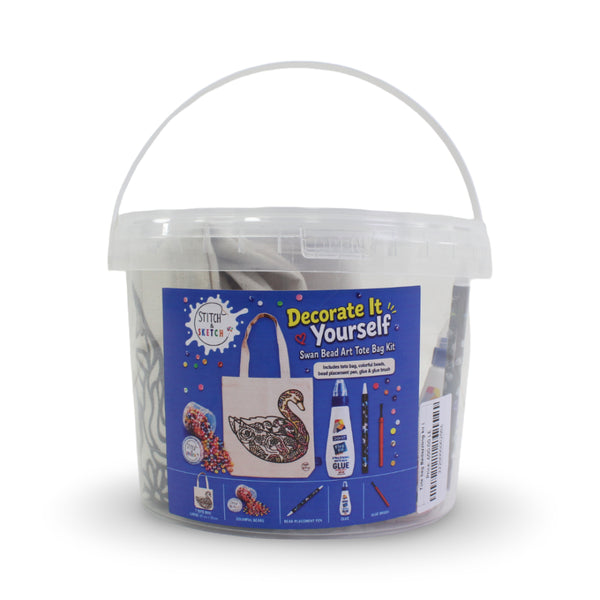 Stitch & Sketch Large Tote Bag Bedazzling Kit