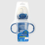 Dr. Brown's Wide-Neck Sippy Bottle - Blue - Ourkids - Dr. Brown's