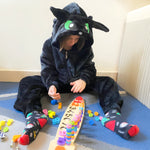 Dragon Footless Hooded Onesie - Ourkids - Tale Of Socks