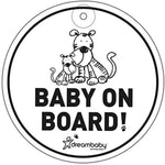 Dreambaby Baby on Board Sign - Ourkids - Dreambaby