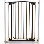 Dreambaby Chelsea Xtra-Tall & Wide 97-106cm Auto-Close Security Gate – Black - Ourkids - Dreambaby