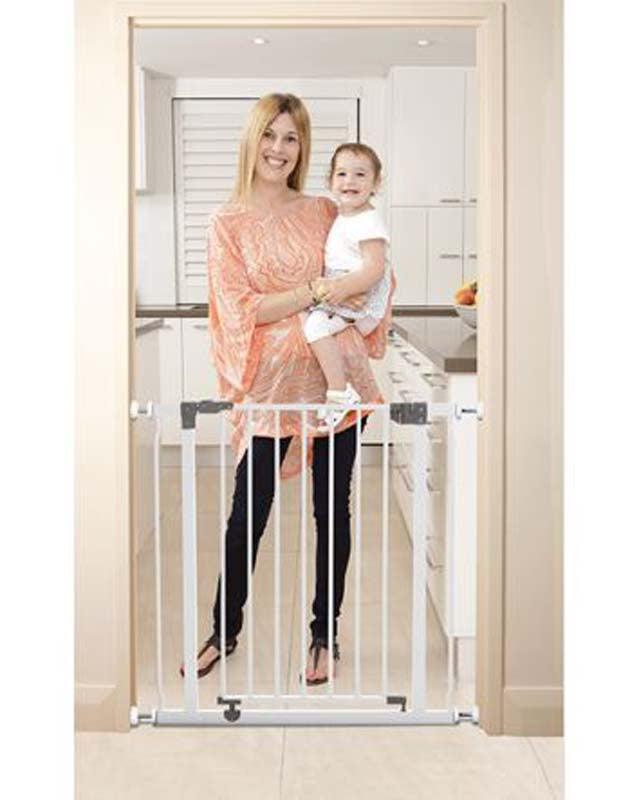 DREAMBABY GATE LIBERTY WHITE 75-81XH76CM - Ourkids - Dreambaby