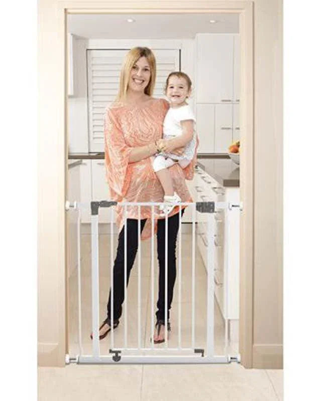 DREAMBABY GATE LIBERTY WHITE 75-81XH76CM - Ourkids - Dreambaby
