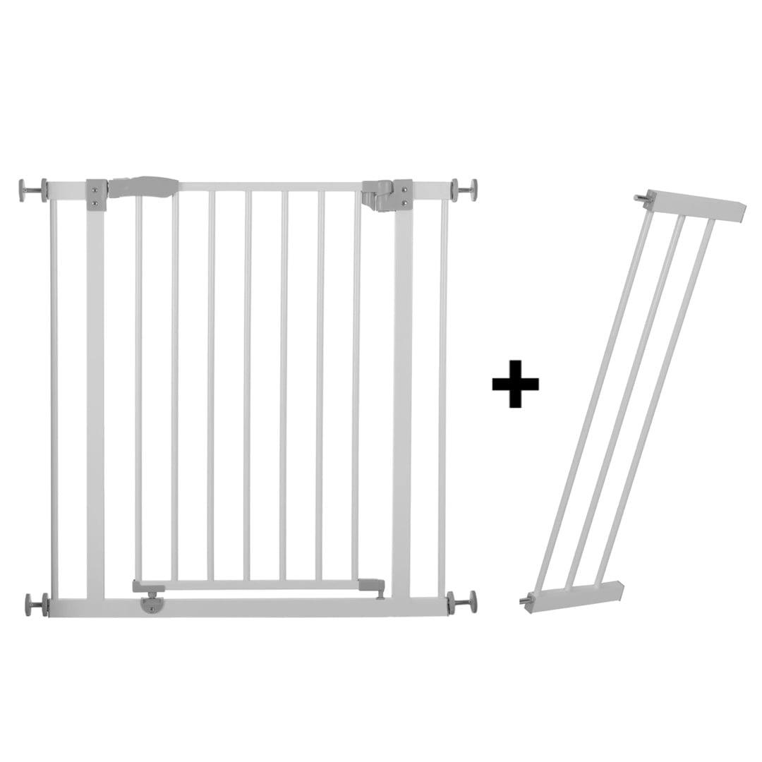 DreamBaby Liberty Security Gate with Smart Stay-Open 75-84 cm with 9cm Gate Extension - Ourkids - Dreambaby