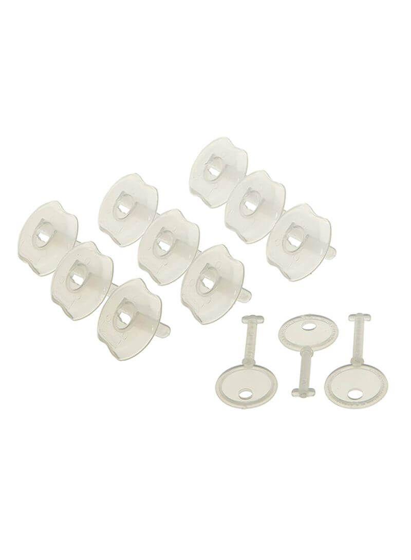 Dreambaby Outlet Plugs 12 plugs and 4 keys - Ourkids - Dreambaby