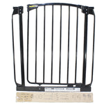 Dreambaby Zoe Auto Close Baby Security Gate 71-80 cm – Black - Ourkids - Dreambaby