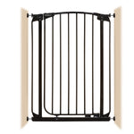 Dreambaby Zoe Auto Close Baby Security Gate 71-80 cm – Black - Ourkids - Dreambaby