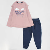 Dreamy Long-Sleeved Fleeced Pajama - Ourkids - Ourkids