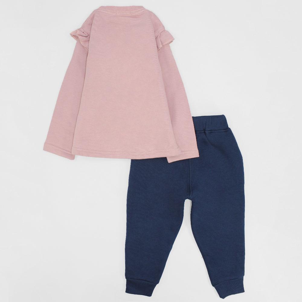 Dreamy Long-Sleeved Fleeced Pajama - Ourkids - Ourkids