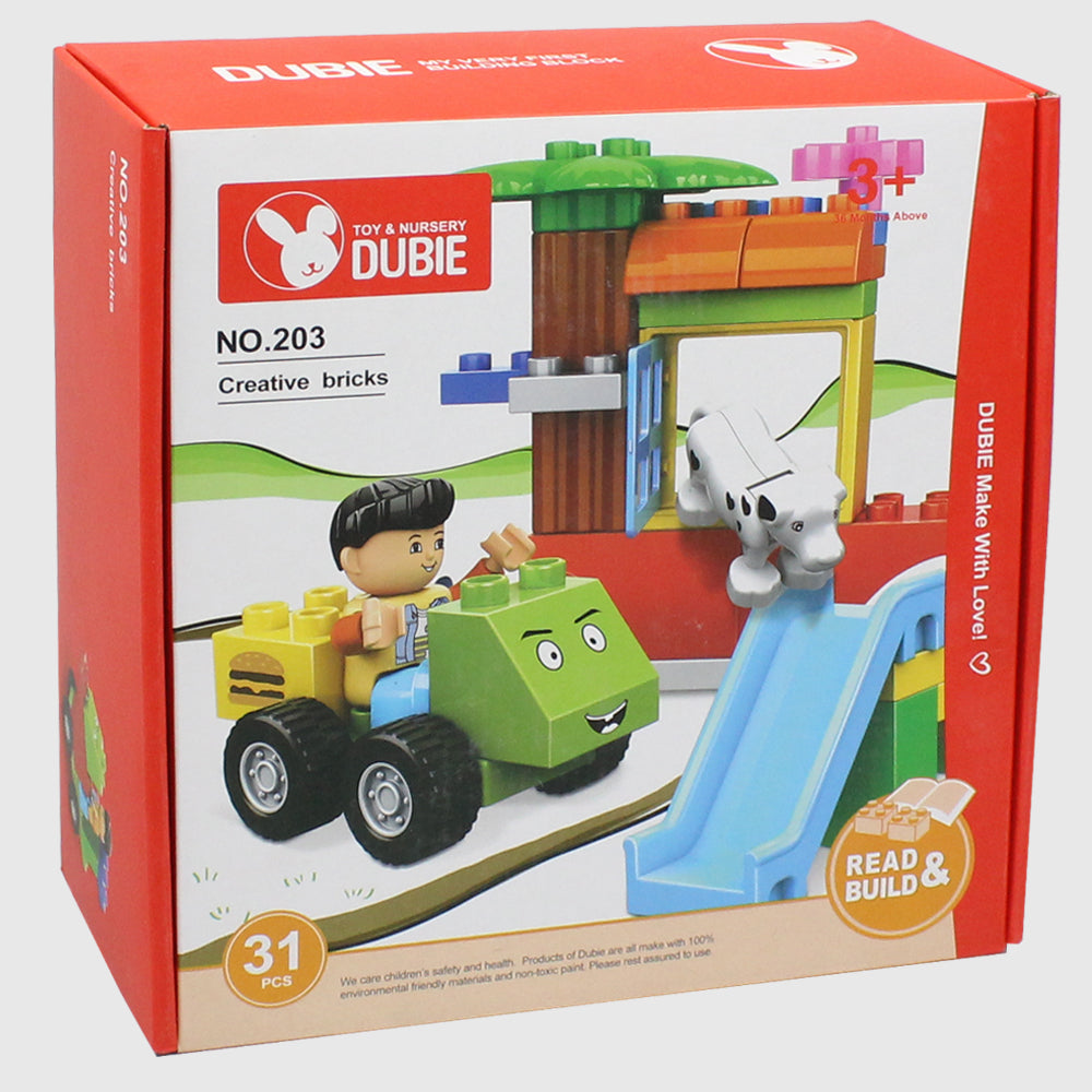 Dubie Building Blocks Educational - Creative bricks 31 Pcs - Ourkids - Dubie