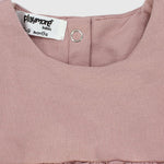 Dusty Pink Long-Sleeved Dress - Ourkids - Playmore