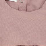 Dusty Pink Long-Sleeved Dress - Ourkids - Playmore