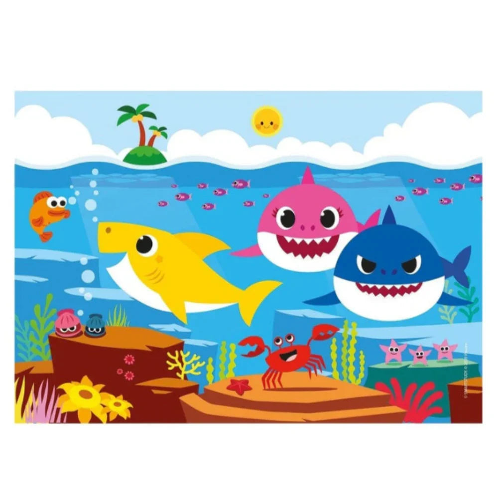 Clementoni Super Color 2 Baby Shark Puzzles – 2x20 Pcs