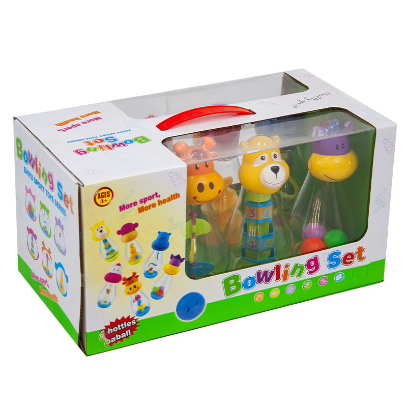 Zhiyu Sport Toy Series Bowling Set (6 Bottles & 1 Ball)