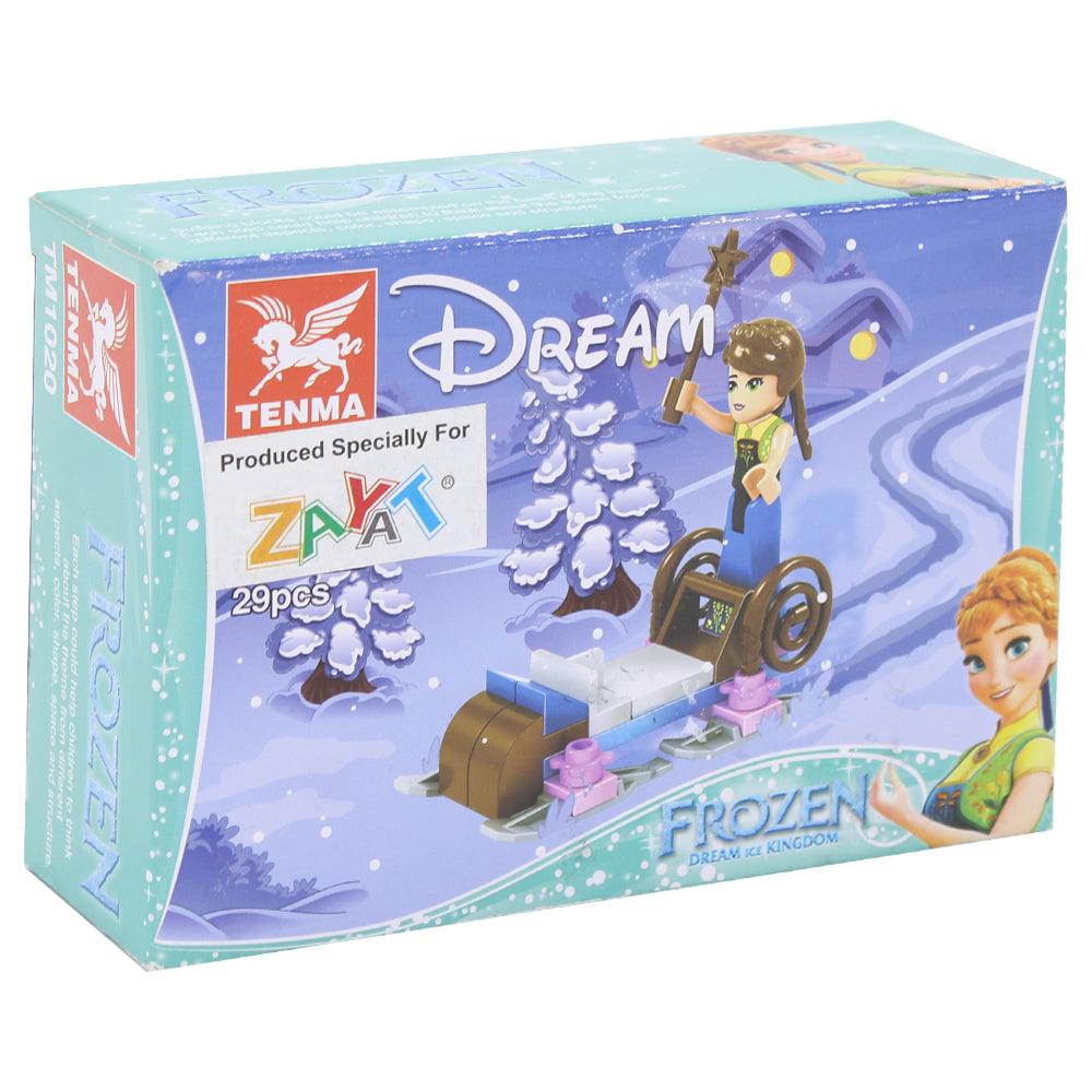 Education and Construction Blocks - Frozen - Ourkids - OKO