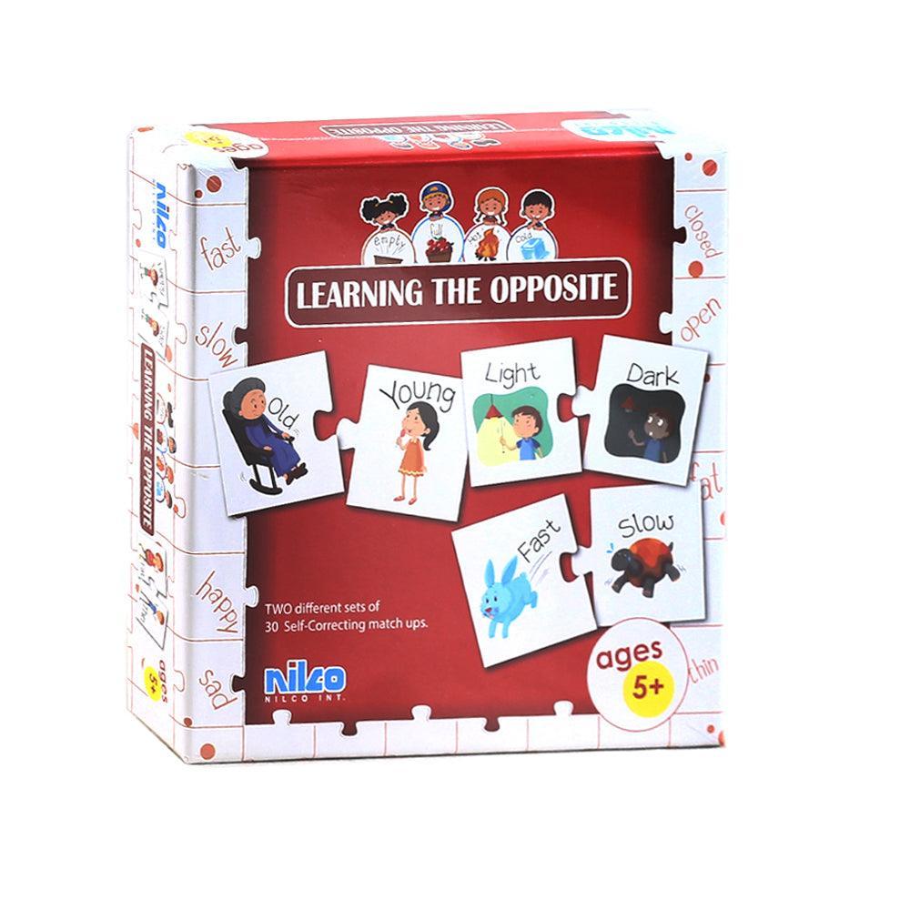 Educational Cards Learning The Opposite 40 Pcs - Ourkids - Nilco