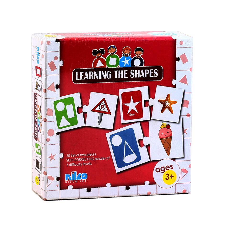 Educational Cards Learning The Shapes 40 Pcs - Ourkids - Nilco