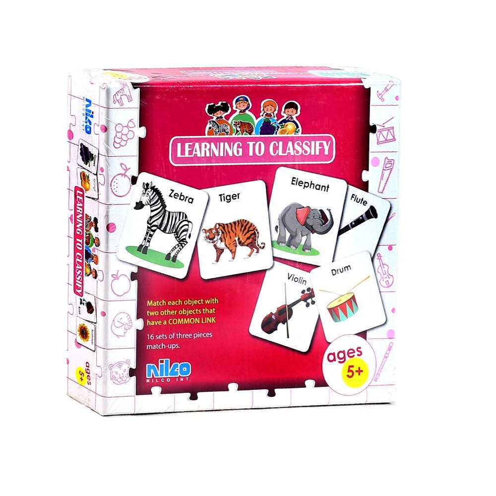 Educational Cards Learning To Classify 48 Pcs - Ourkids - Nilco
