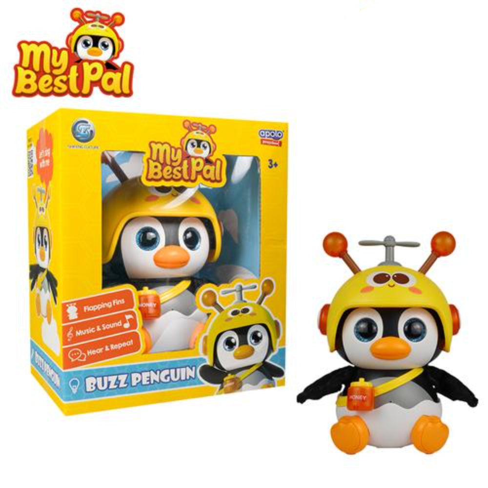 Penguin Buzzing Musical Toy – Smart Early Learning Fun for Kids - Toys - Shifeng Culture