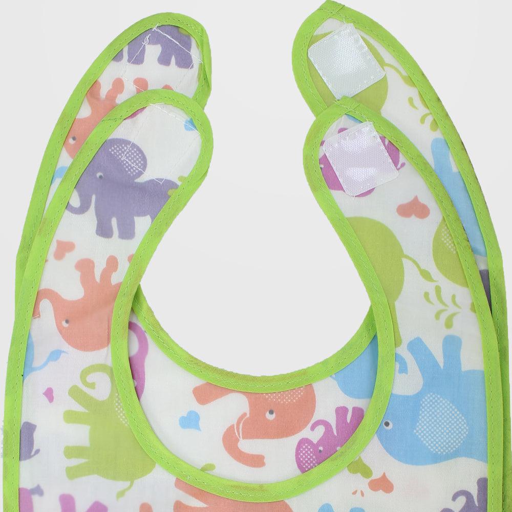 Elephanty Bib (Pack Of 2) - Ourkids - Bella Bambino