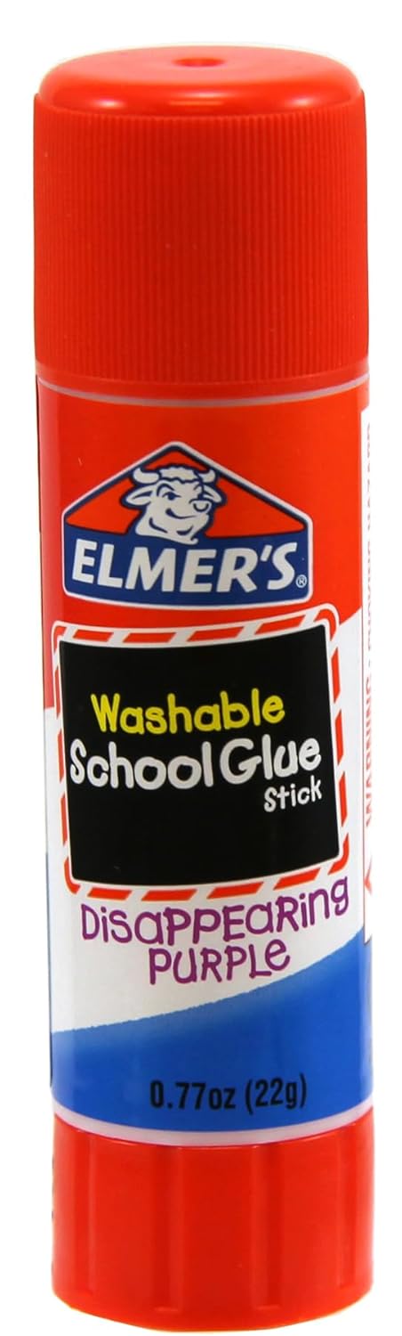 Elmer's Disappearing Purple School Glue Sticks, Washable, 22 Grams, 3 Count - Ourkids - OKO