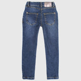 Embroidered Slim Jeans - Ourkids - Quokka