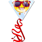 Emoji Plastic kite - Ourkids - OKO