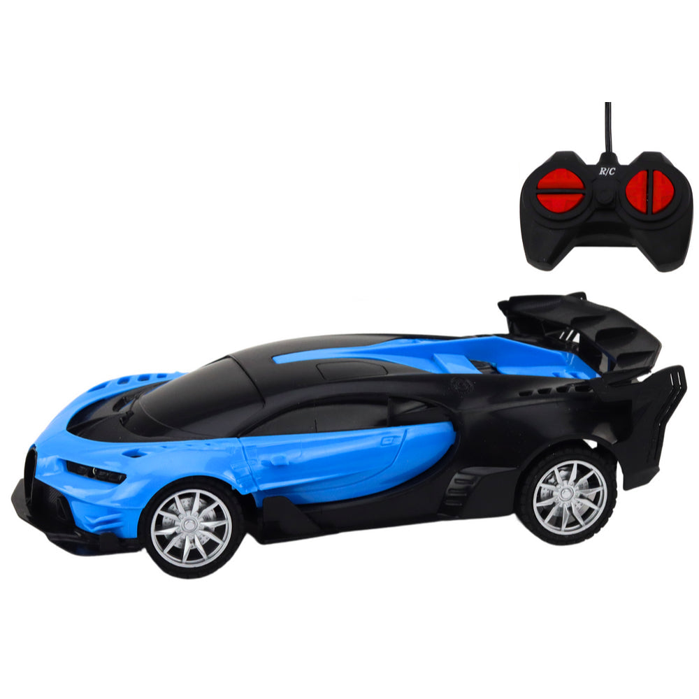 1:16 Scale Remote Control Racing Sporty Car Toy – Blue